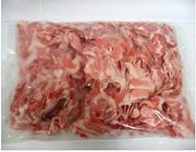 豚肉ロース切り落し（アメリカ産）1kg入りシーラー包装。冷凍商品となります。